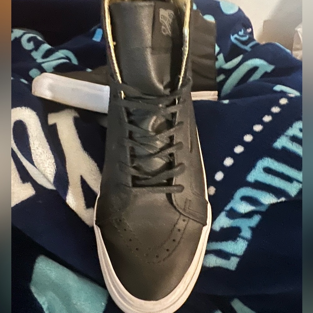 Leather Vans Hightops